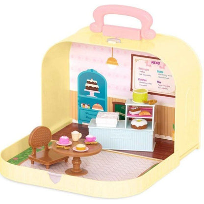 flitit Li'L Woodzeez - Pastry Shop Playset In Carry Case