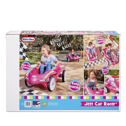 flitit Little Tikes Jett Car Racer Pink for kids ages 3-10 years