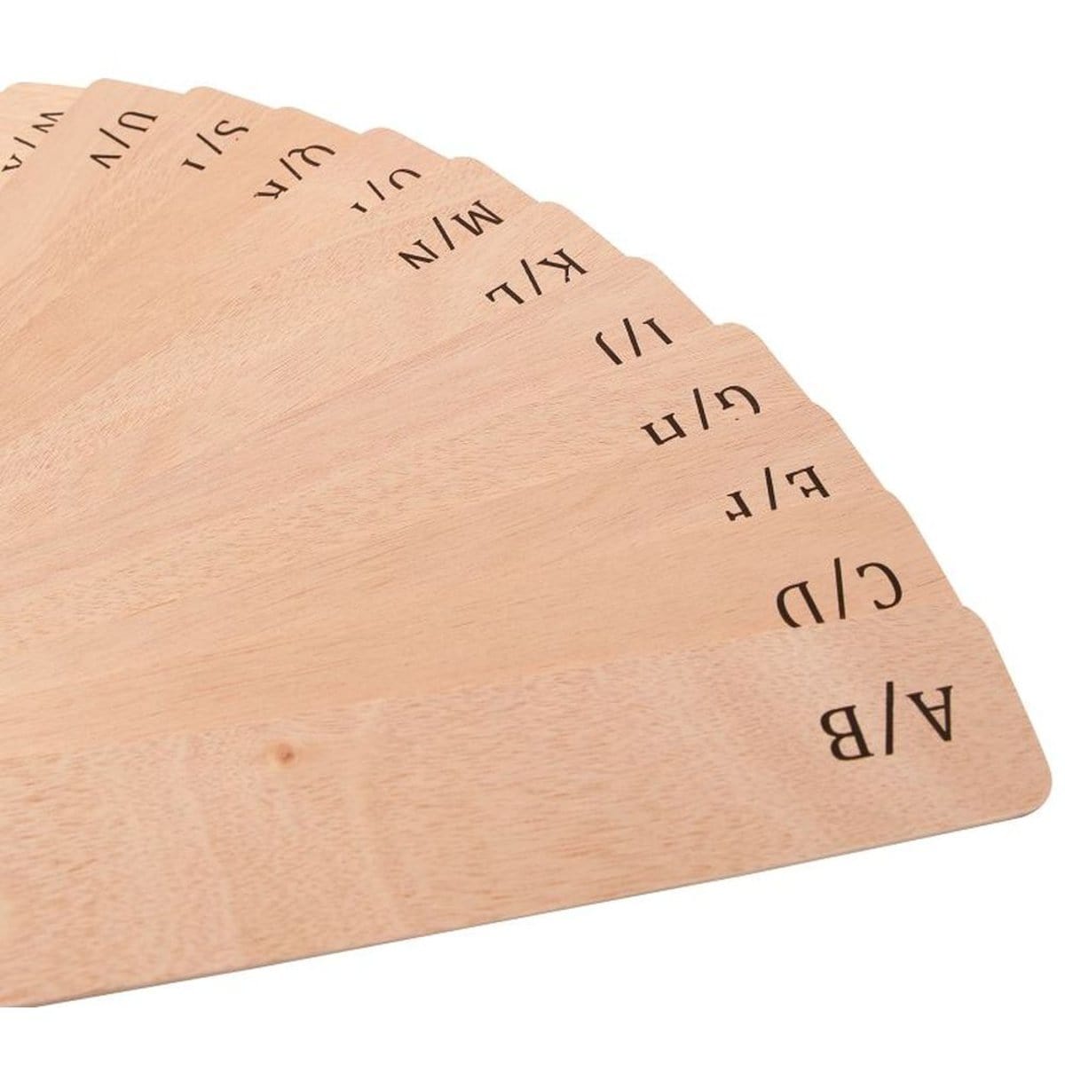 flitit MJI Plywood Record Dividers 13 PCS/Set (A TO Z)