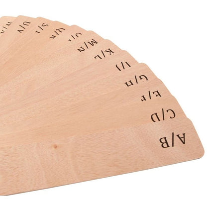 flitit MJI Plywood Record Dividers 13 PCS/Set (A TO Z)