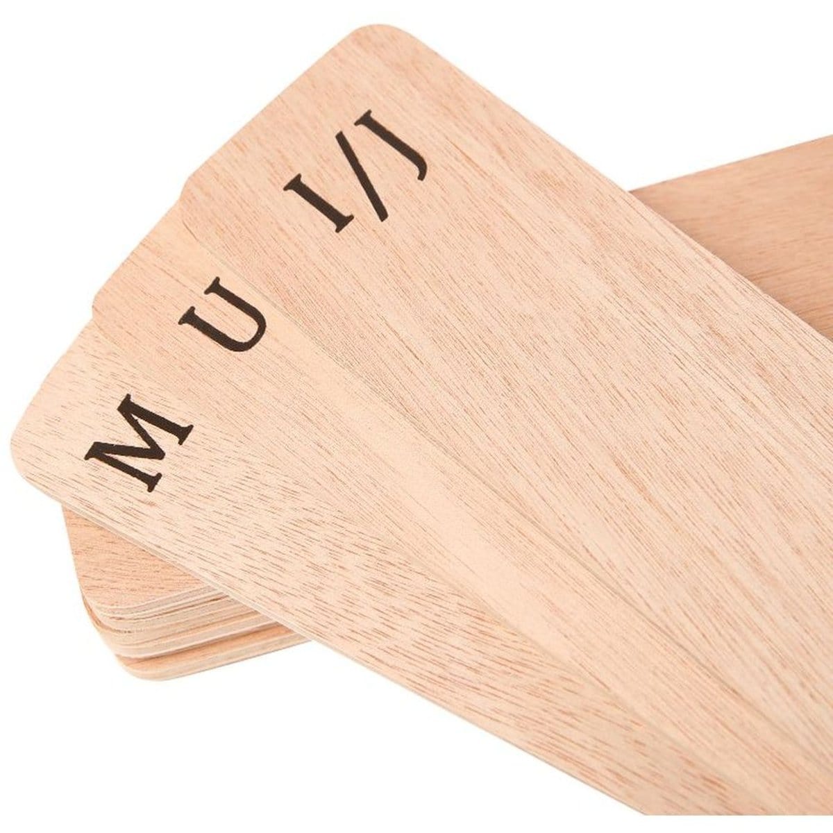 flitit MJI Plywood Record Dividers 13 PCS/Set (A TO Z)