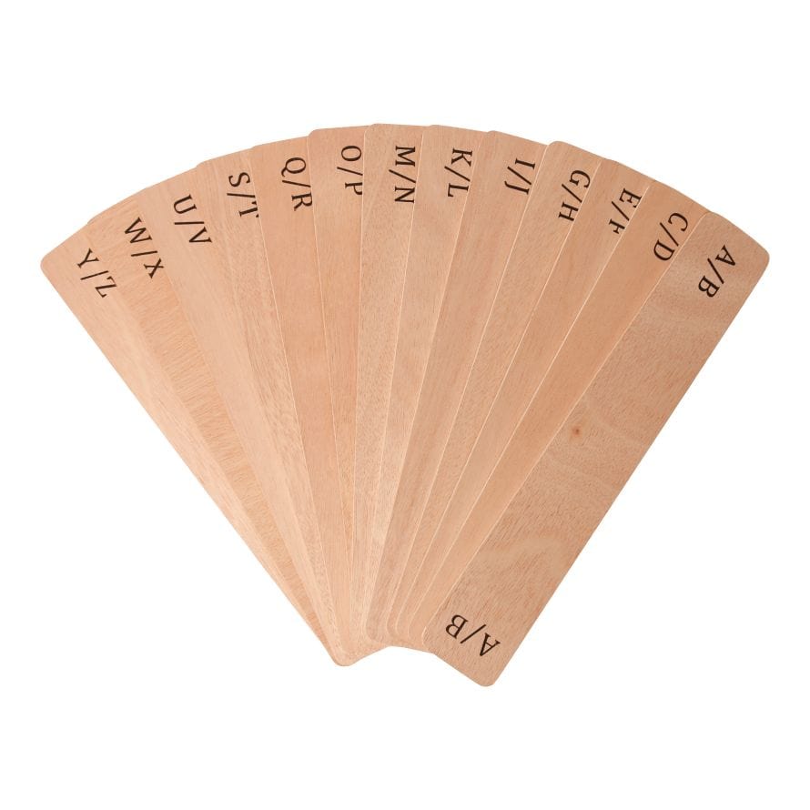 flitit MJI Plywood Record Dividers 13 PCS/Set (A TO Z)