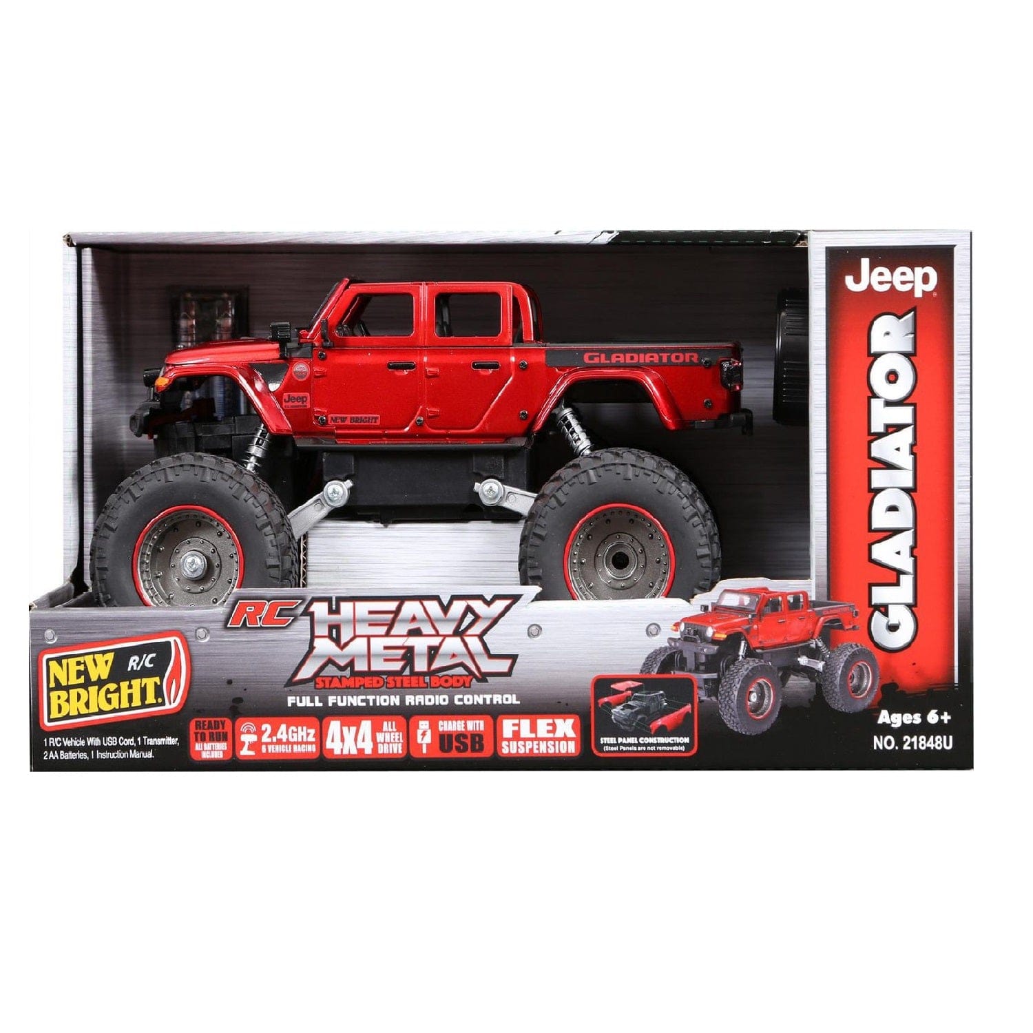 flitit New Bright 1:18 Heavy Metal Gladiator