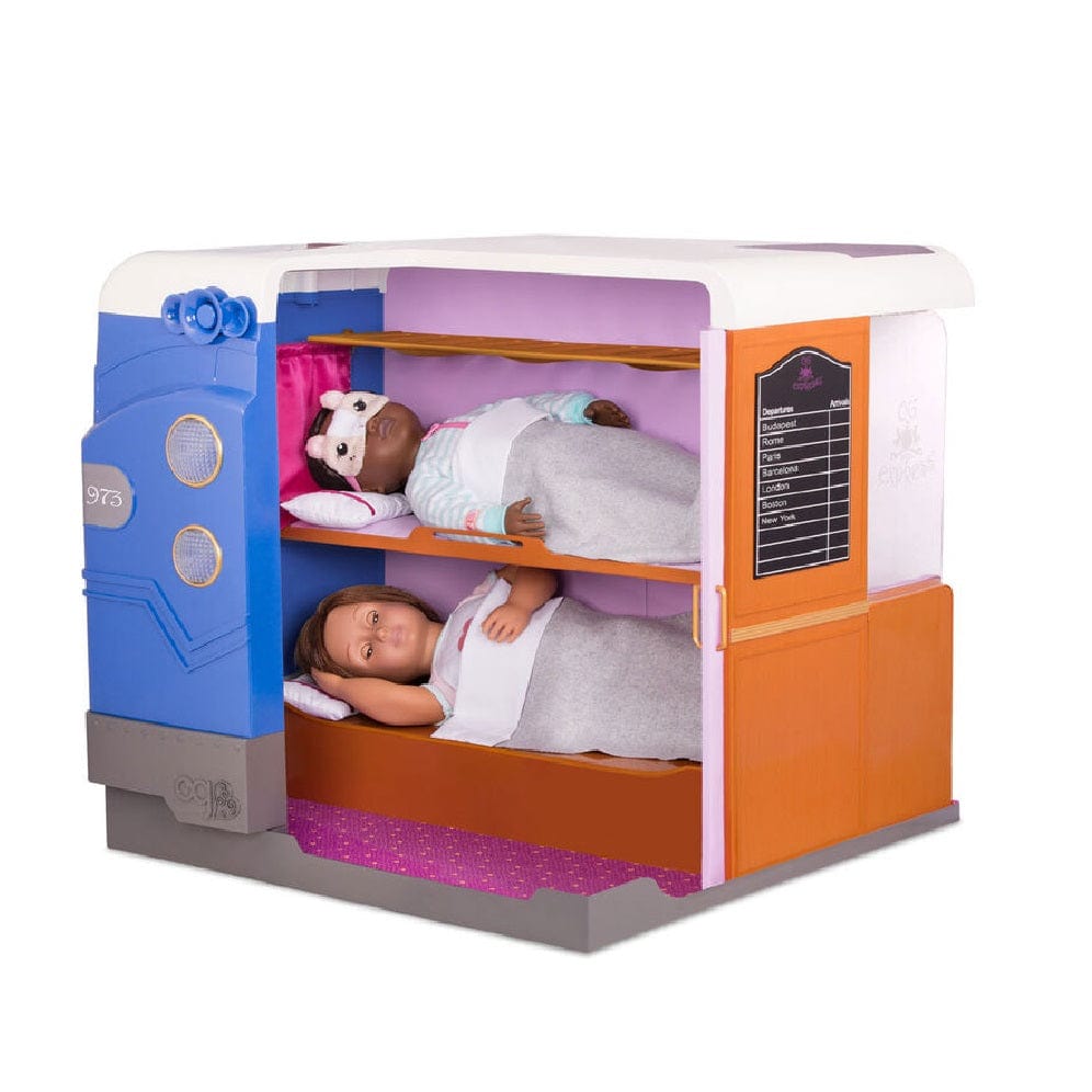 flitit Our Generation, OG Express, Train Cabin Playset for 18-inch Dolls