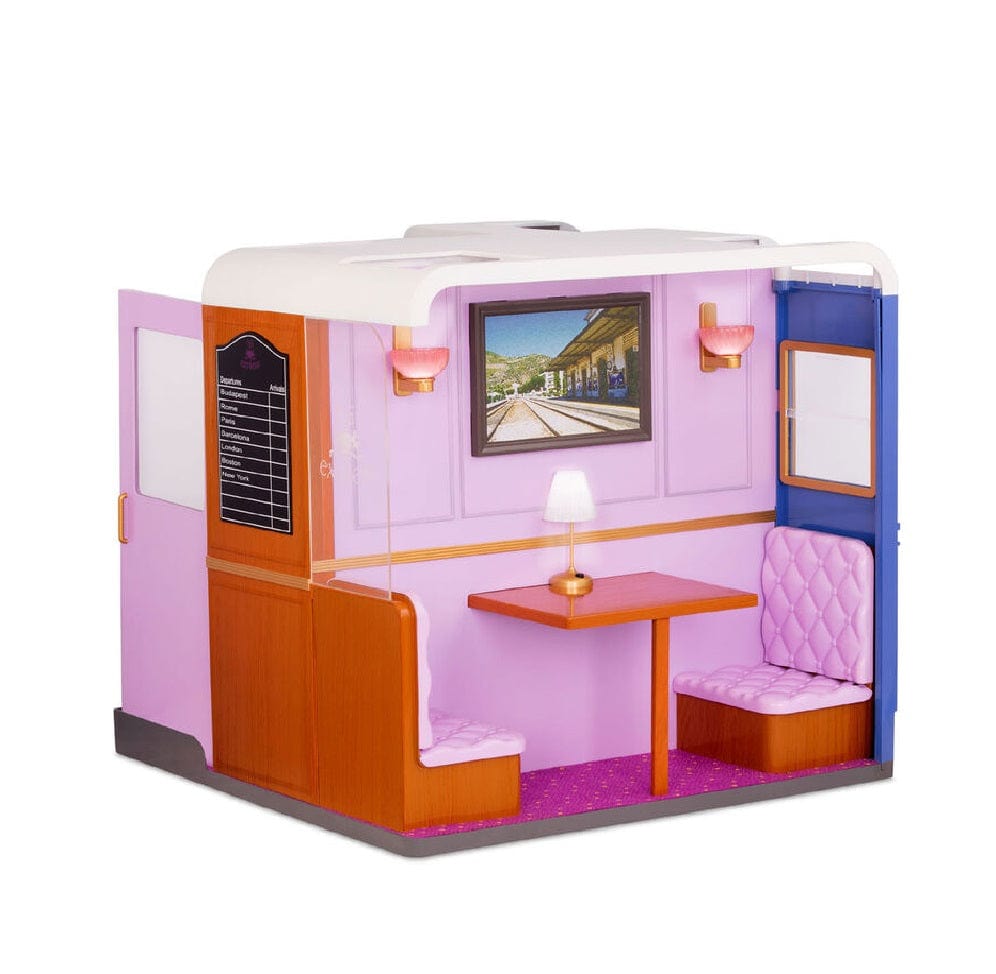 flitit Our Generation, OG Express, Train Cabin Playset for 18-inch Dolls