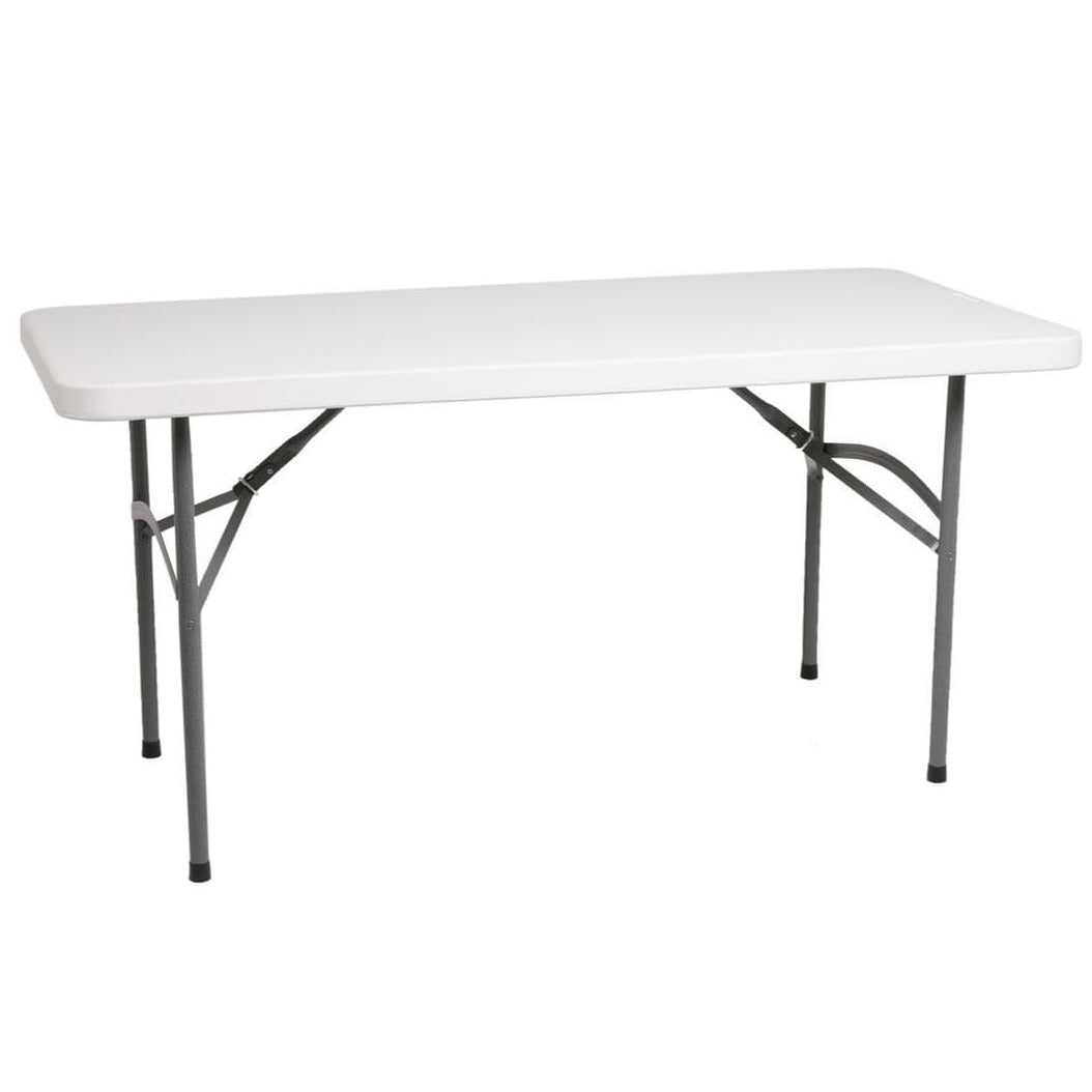 Flitit Outdoor Copy of Plastic Folding Picnic Table With Metal Legs