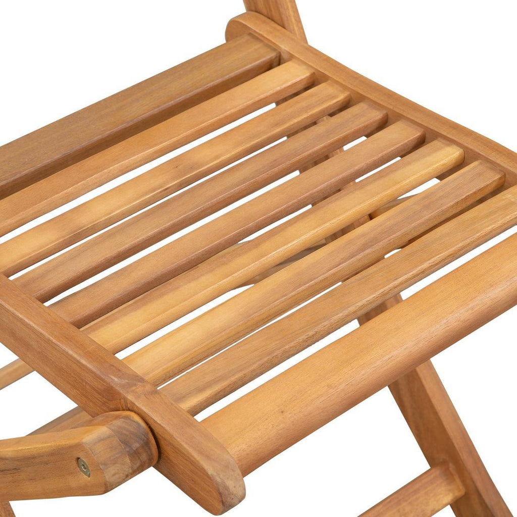 flitit Outdoor Kingston Acacia Wood Folding Chair 2pcs