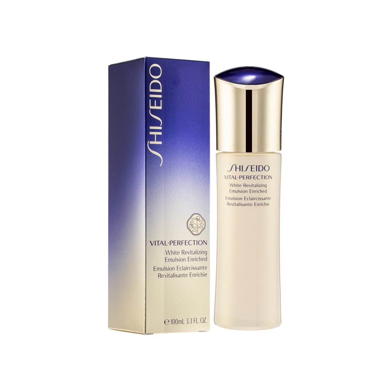 flitit Shiseido Vital-Perfection White Revitalizing Emulsion Enriched 100ml