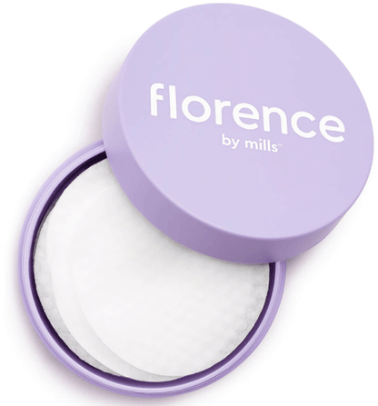 مناديل علاجية فلورنس باي ميلز 1 سوايب جلو وايب، 30 قطعة