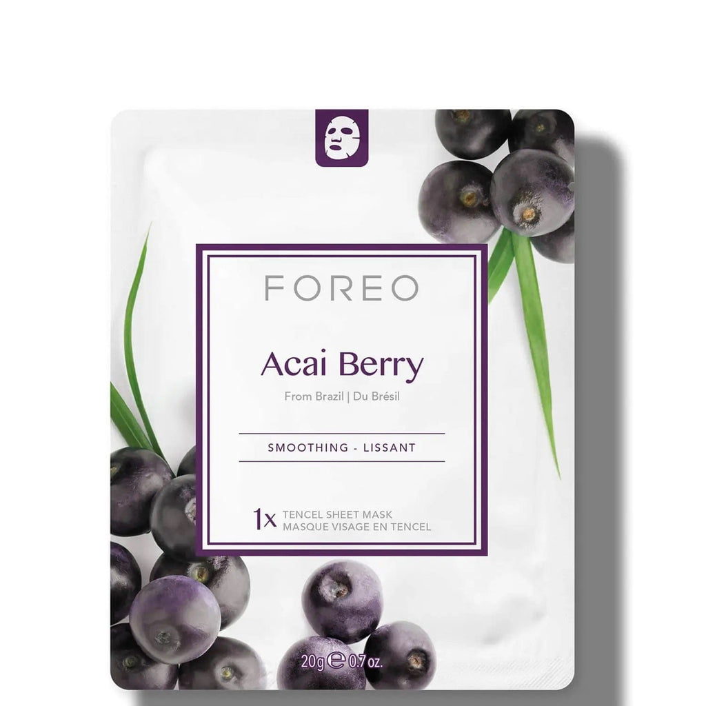 FOREO Beauty FOREO Acai Berry Firming Sheet Face Mask (3 Pack)