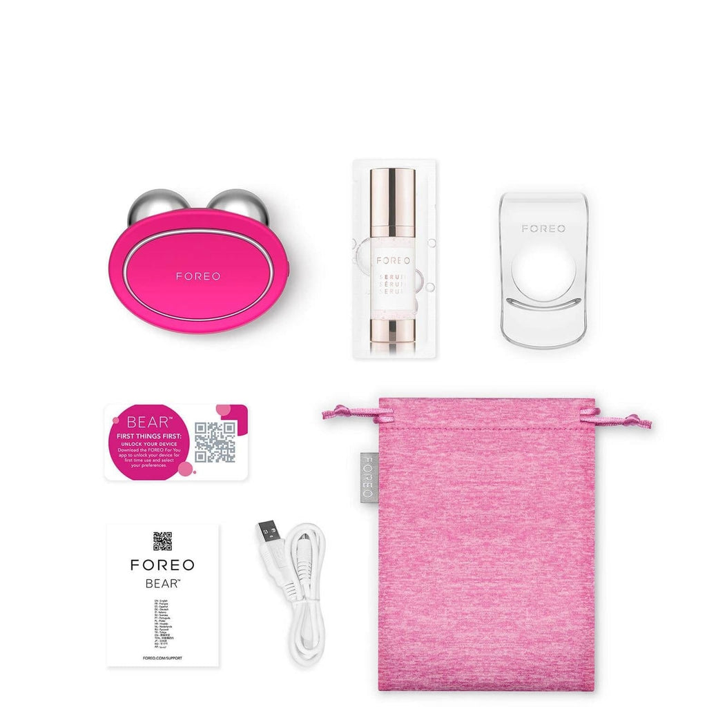 FOREO Beauty Foreo Bear Microcurrent Facial Toning Device With 5 Intensities - Fuchsia