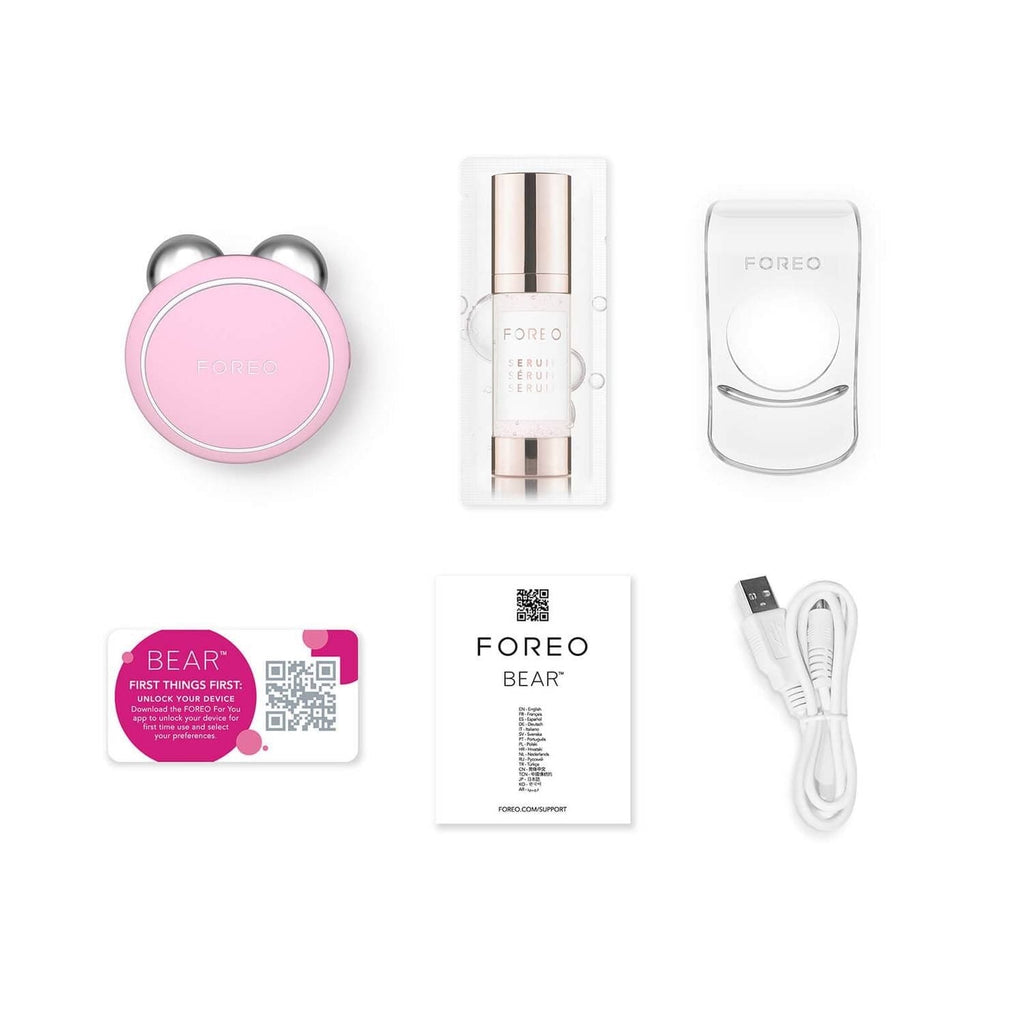FOREO Beauty Foreo BEAR Mini Facial Toning Device with 3 Microcurrent Intensities - Pearl Pink