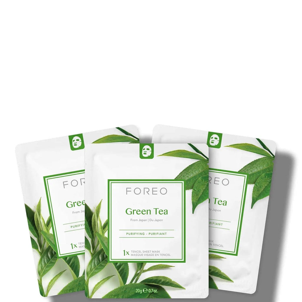 FOREO Beauty FOREO Green Tea Purifying Sheet Face Mask (3 Pack)