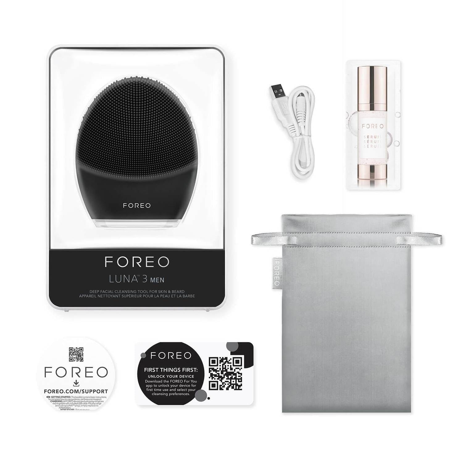 FOREO Beauty FOREO LUNA 3 Face Brush and Anti-Aging Massager - For Men