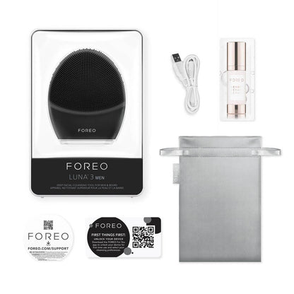 FOREO Beauty FOREO LUNA 3 Face Brush and Anti-Aging Massager - For Men