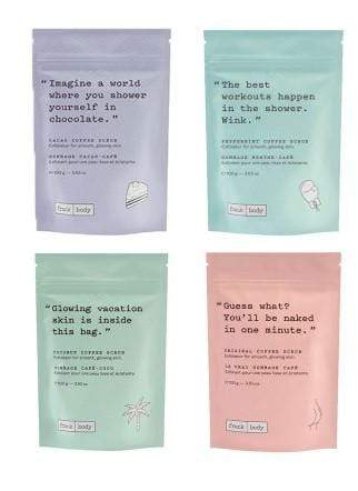 FRANK BODY Beauty FRANK BODY Mini Scrub Squad( 4 x 100g )