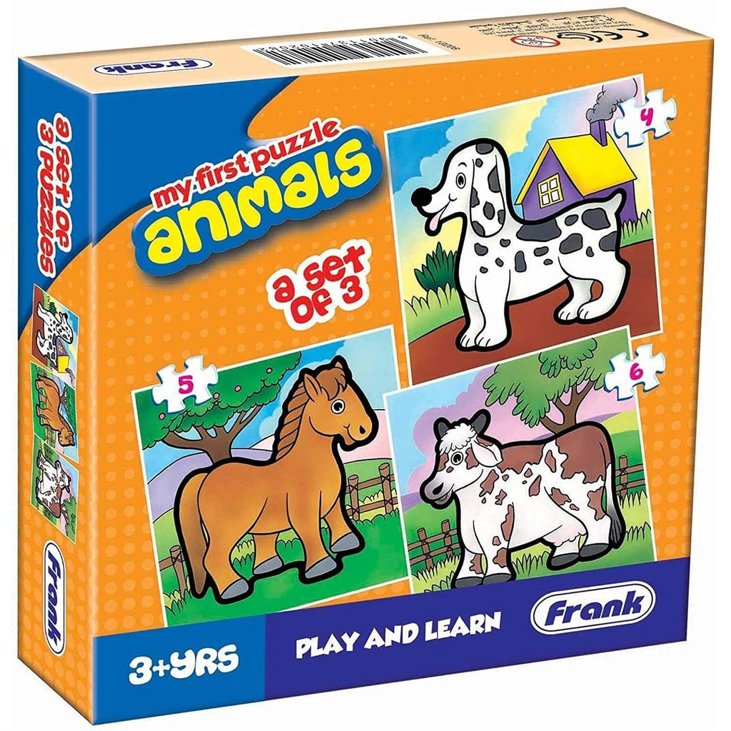 Frank Puzzle Toys Frank Puzzle Animals First Puzzles