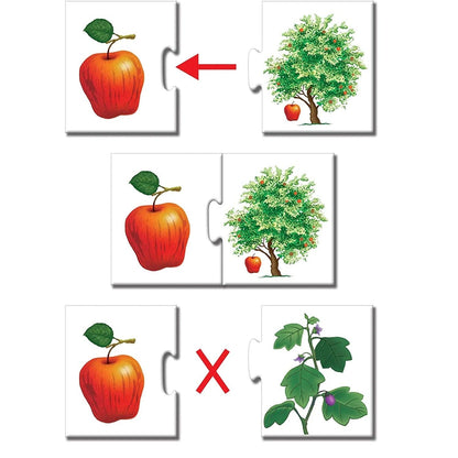 Frank Puzzle Toys Frank Puzzle Fruits & Vegetables (20pcs)