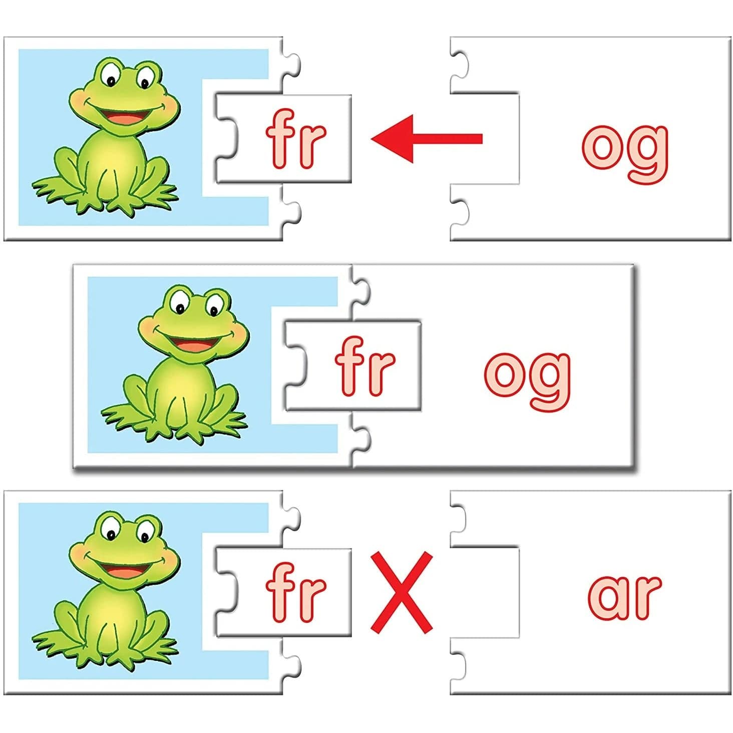 Frank Puzzle Toys Frank Puzzle Make The Word (18pcs)