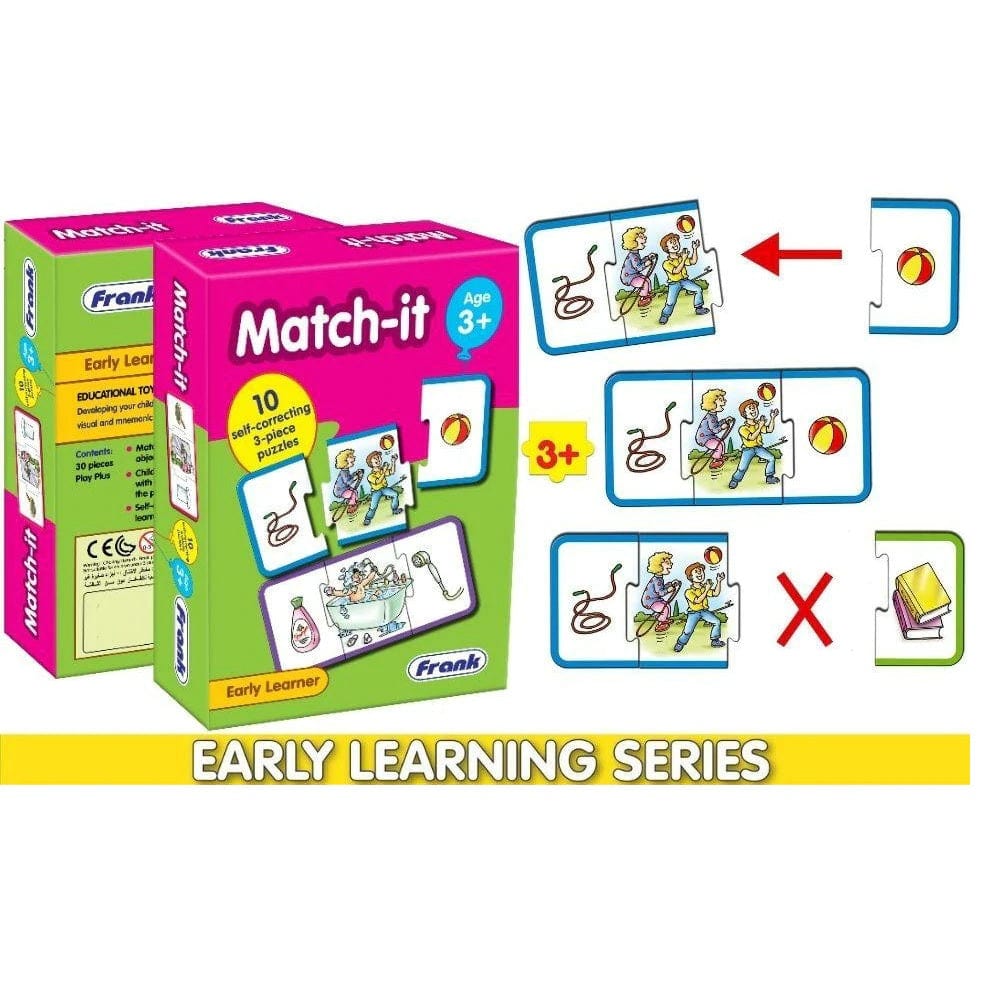 Frank Puzzle Toys Frank Puzzle Match-It (10pcs)