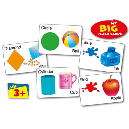 Frank Puzzle Toys Frank Puzzle Shapes And Colours Flash Cards (27pcs)