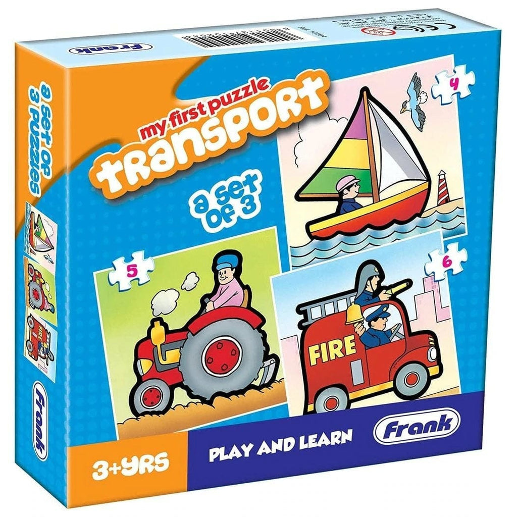 Frank Puzzle Toys Frank Puzzle Transport First Puzzles