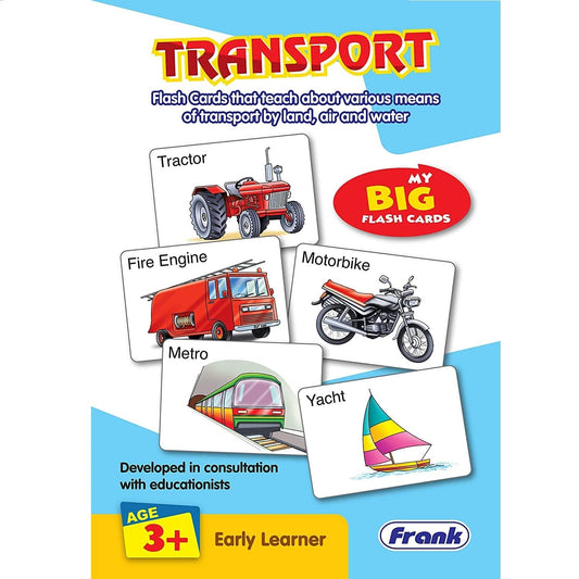 Frank Puzzle Toys Frank Puzzle Transport Flash Cards (27pcs)