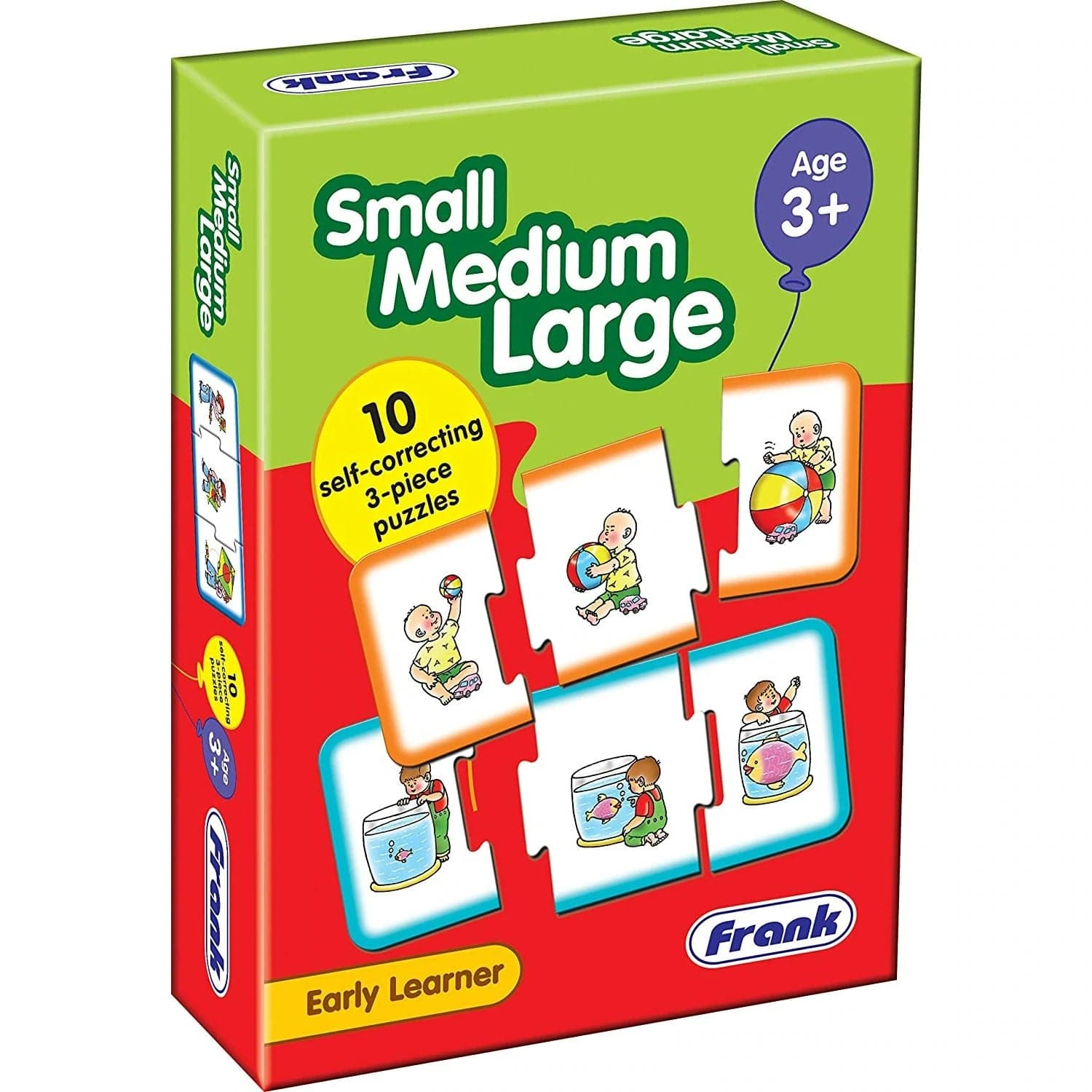 Frank Puzzle Toys Frank Puzzles Small Medium Large (10pcs)