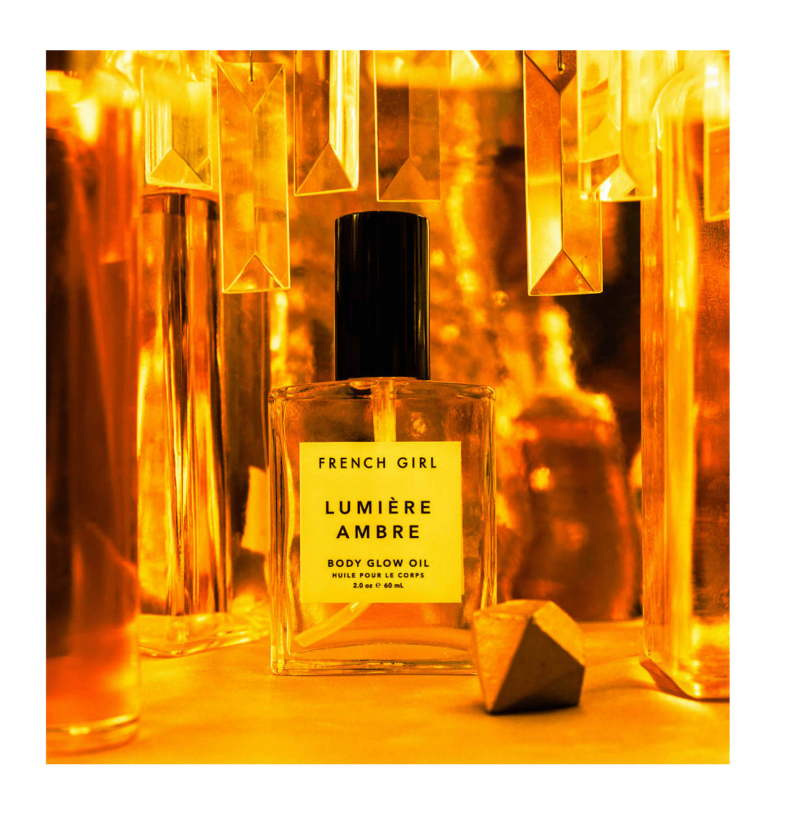 French Girl Beauty French Girl Lumiere Ambre Body Glow Oil 60ml