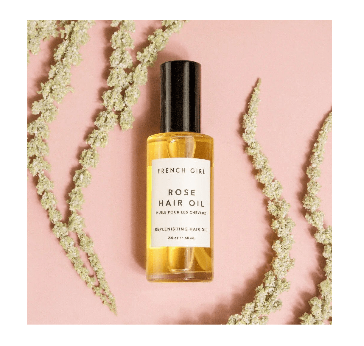 French Girl Beauty French Girl Rose Replenishing Hair Oil 60ml