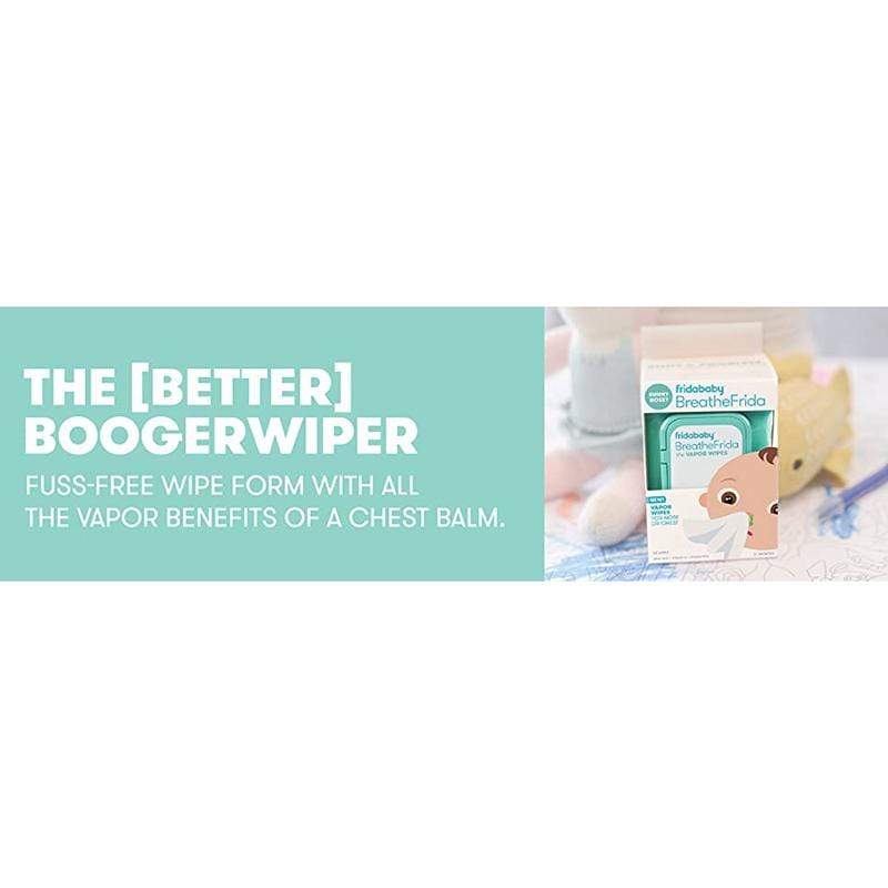 Frida Baby Babies Frida Baby BreatheFrida The Booger Wiper - Nose Chest Wipes (30 wipes)