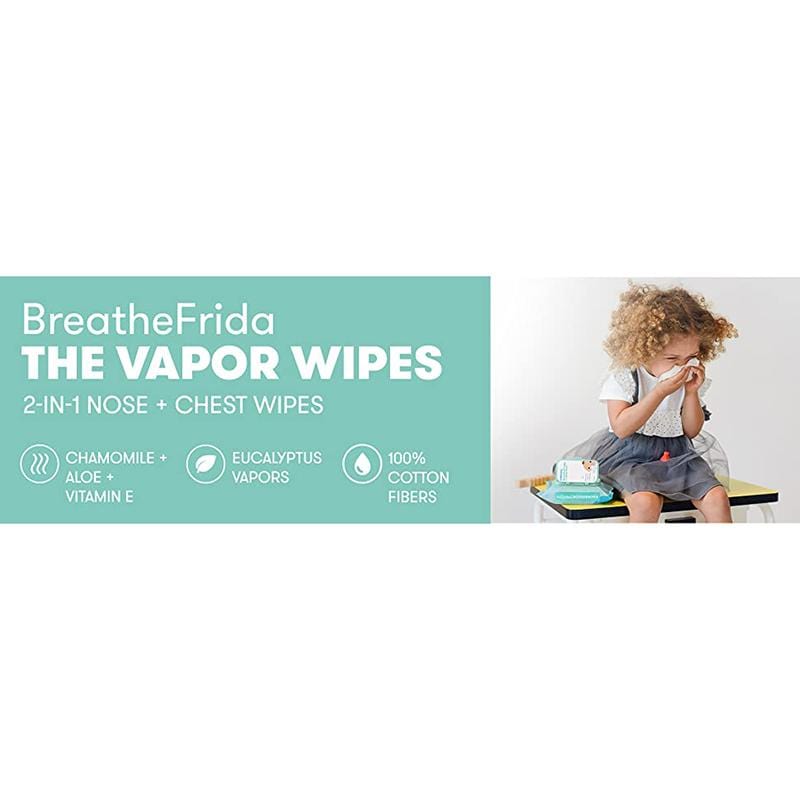 BreatheFrida the BoogerWiper Nose + Chest Wipes – Frida