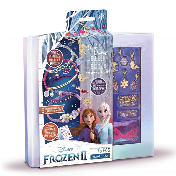 Frozen Toys Make It Real - Disney Frozen 2 Crystal Dreams Jewelry