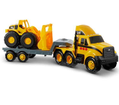 Funris Toys Cat Heavy Movers Truck, Flat Bed and Wheel Loader