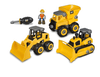 Funris Toys Funris-Caterpillar CAT Junior Operator -Multi-Machine Maker 3-in-1