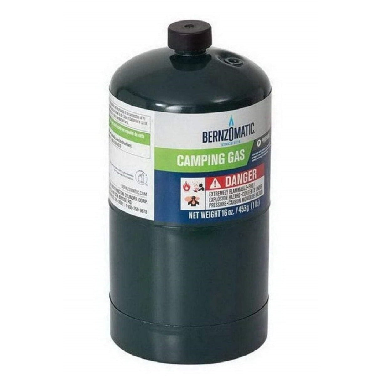Gasmate Appliances Gasmate 16.4oz Bernzomatic Propane Gas Canister