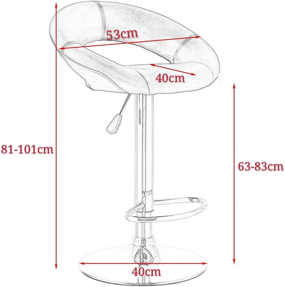 generic Home & Kitchen Bar Stool -White