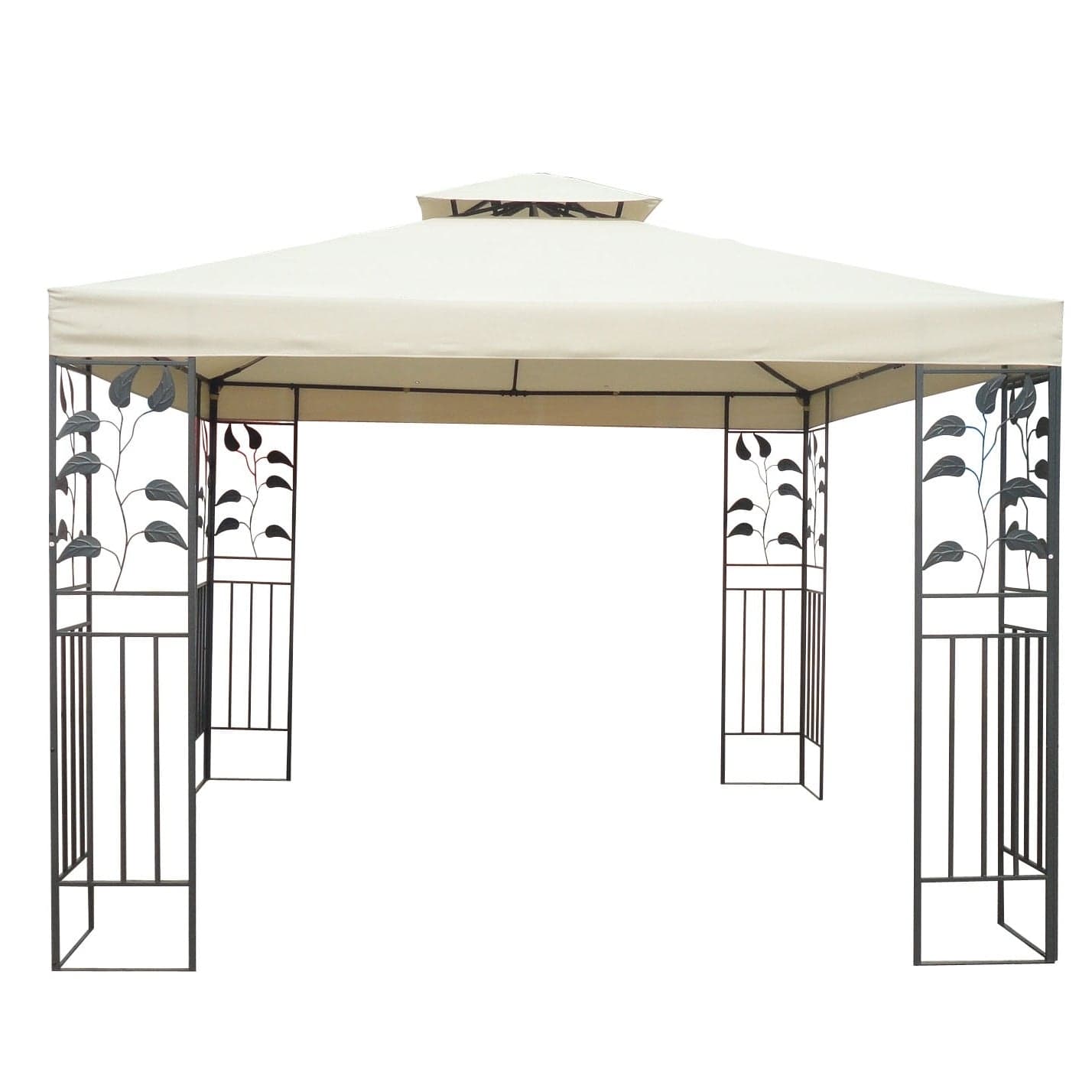 Generic Home & Kitchen Paradiso Gazebo Beige 3x3m