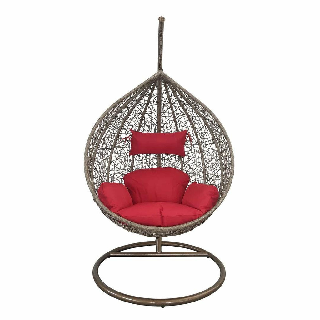 Generic Outdoor Florence Hanging Swing Red