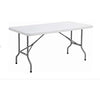 Generic Outdoor Foldable Lightweight Table 1.8m White