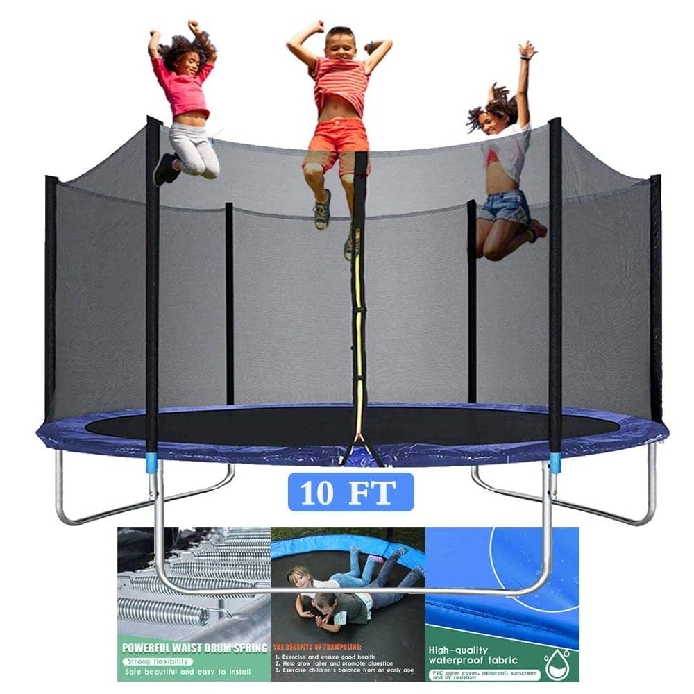 Generic Outdoor Outdoors Kid’s Jumping Trampoline 10-Feet