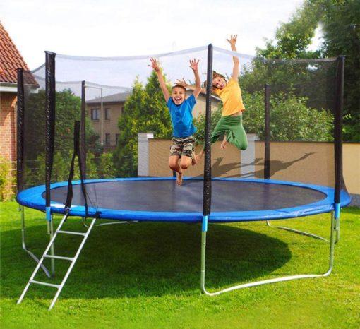 Generic Outdoor paly Outdoor Sports Garden Trampoline with Safety Enclosure 12Feet
