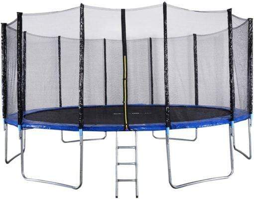 Generic Outdoor Play Sports Garden Trampoline For Kids & Adults with Safety Enclosure 16-Feet