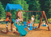 Generic Outdoor Toys Swing-N-Slide Play Set Treehouse Swing Set with Slide Tower