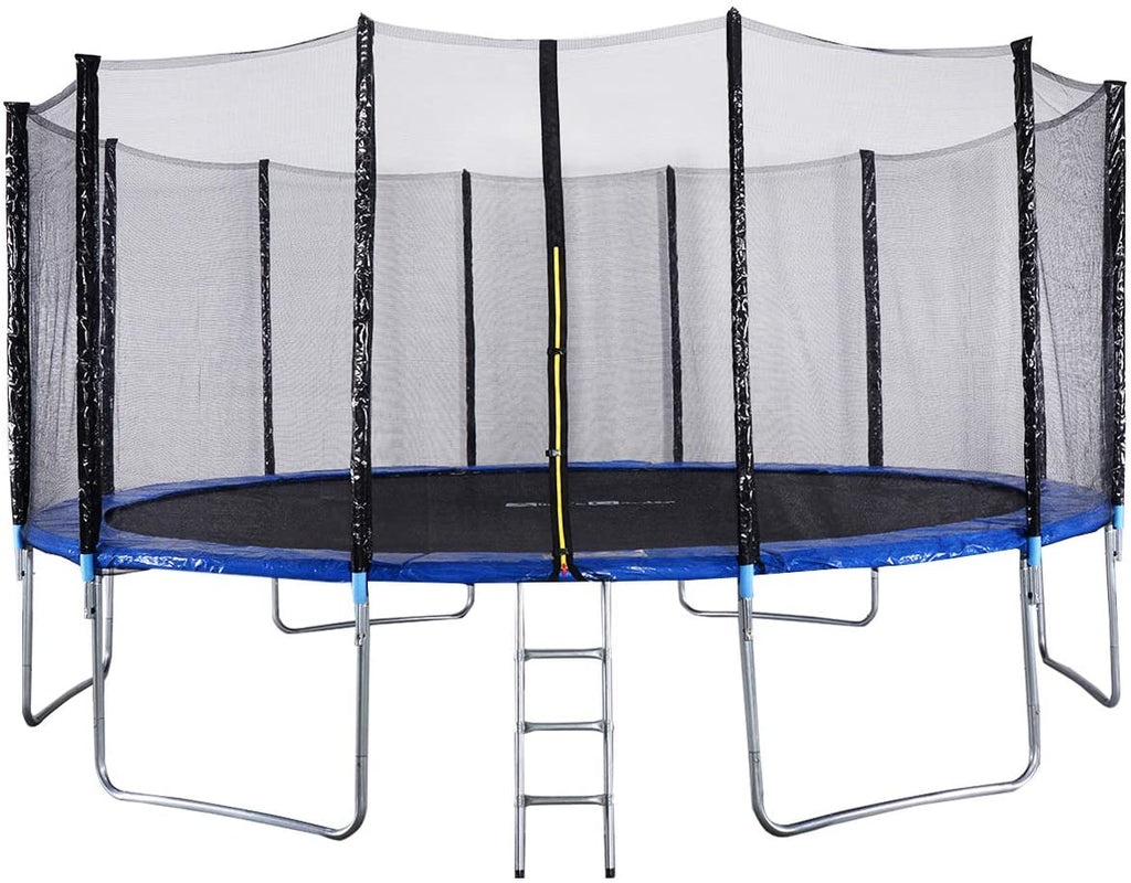 Generic Outdoor Trampoline For Kids & Adults with Safety Enclosure 16-Feet