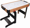 Air Hockey Table Game Electric with Folding Legs