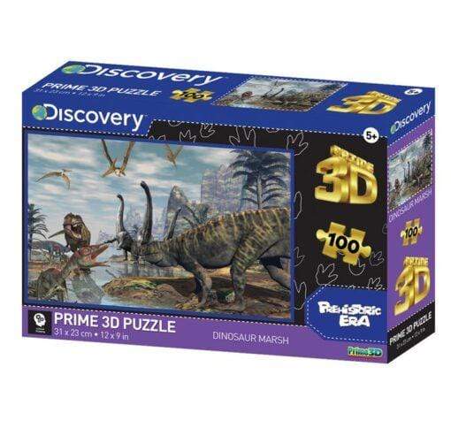 Generic Toys Prime 3D Puzzles Dinosaur March 100pc