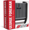 GEORGE FOREMAN Appliances GEORGE FOREMAN LARGE STEEL GRILL FAMILY, GREY 1850W - 25051