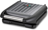 GEORGE FOREMAN Appliances GEORGE FOREMAN MEDIUM STEEL GRILL FAMILY, GREY 1650W - 25041