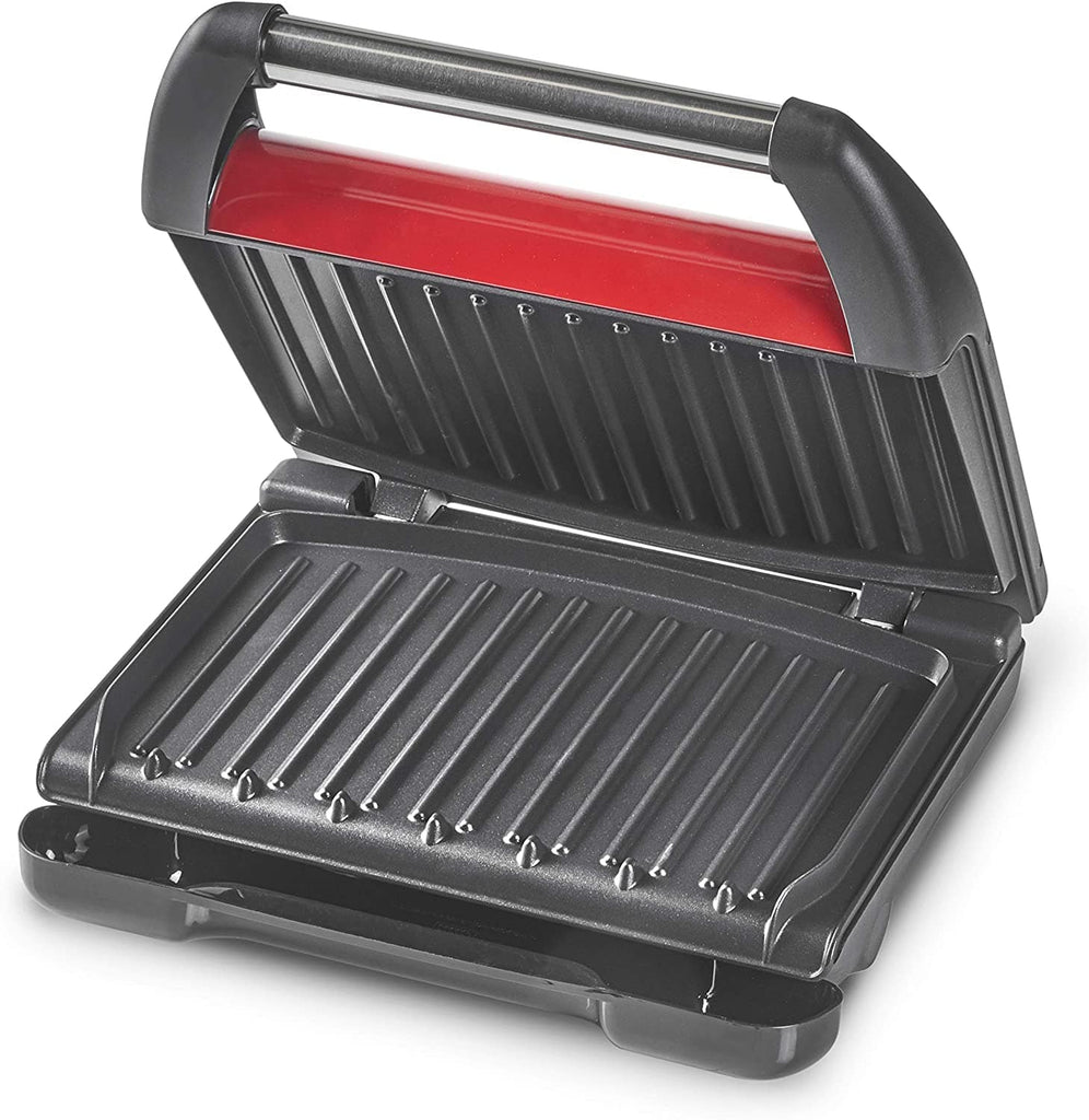 GEORGE FOREMAN Appliances GEORGE FOREMAN MEDIUM STEEL GRILL FAMILY, RED 1650W - 25040